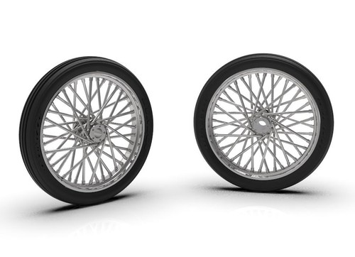 Chrome spoke front - 40,