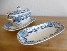 SAUCIERE ET RAVIER FAIENCE