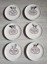 Lot 6 Assiettes À Fromage