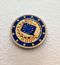 BELGIQUE 2015  - 2 EUROS - DRAPEAU EUROPEEN - COULEUR COLORED COLOR IN FARBE