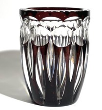 Vase cristal multicouche