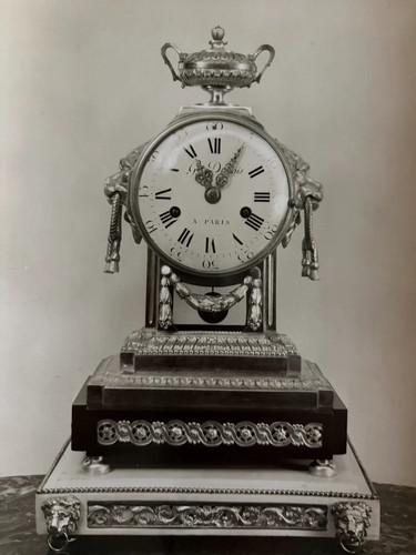 Photographie pendule bronze - pendule,
