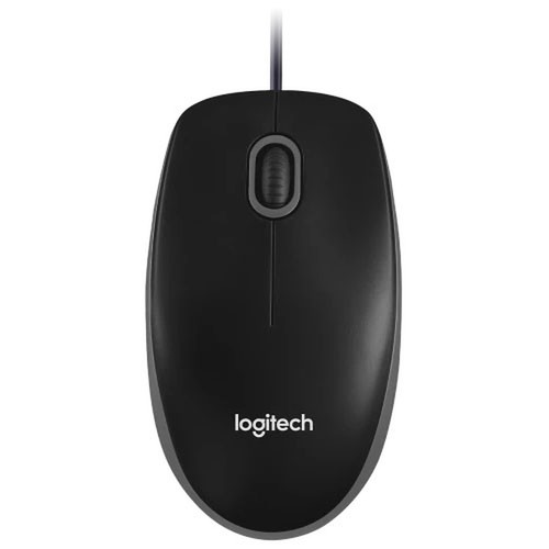 Souris filaire logitech b100 - filaire,