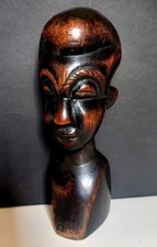 Buste ancien homme Africain-