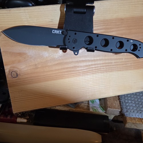Crkt m16 black folding - crkt,