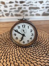Antique Rusty Mechanical Alarm Clock 