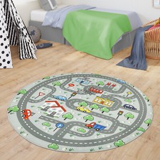 Tapis Chambre Jeux Bébé Garçons Enfant Route Motif Ville Voiture