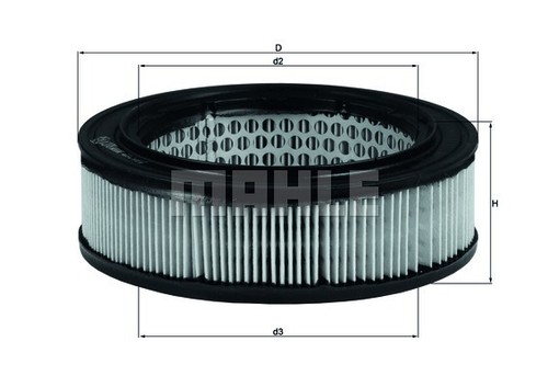 Filtre air knecht pour - à,