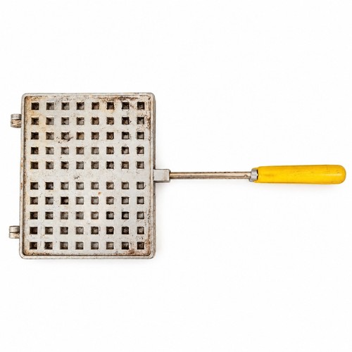 Gaufrier ancien fonte - ancien,
