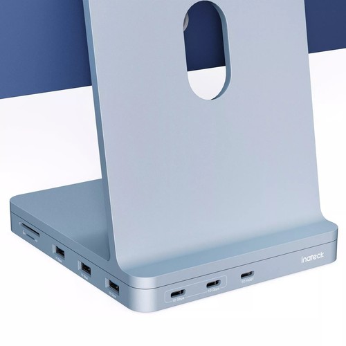 Blue inateck imac - imac, docking