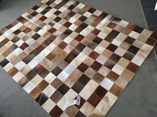 Tapis cuir vache - de,