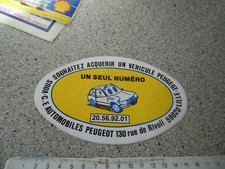 peugeot 205 sticker n°2