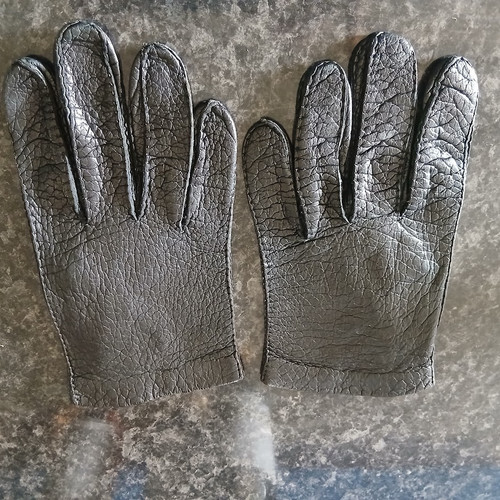 Gants vintages homme cuir - vintages,
