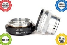 Contax KIEV RF to Sony E adapter with focusing part  GIFT: Jupiter-8m RF lens