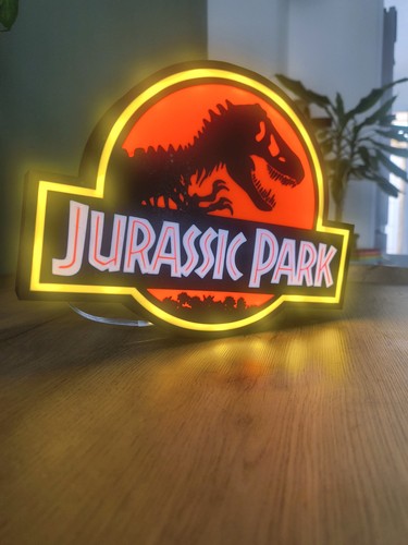 Jurassic park enseigne - jurassic,