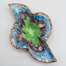 Coupelle émaux sur cuivre