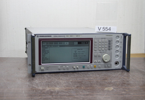 Rohde schwarz s - schwarz, smp02