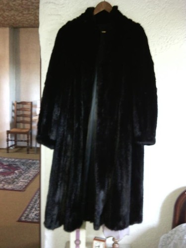 Manteau fourrure vison - manteau,