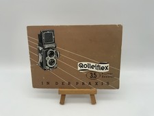 Rollei Rolleiflex 3.5 Planar Xenotar En Pratique Manuel D'Utilisation Allemand