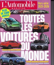 L'AUTOMOBILE Magazine Hors serie 2025/2026 TOUTES LES VOITURES DU MONDE ©TBC