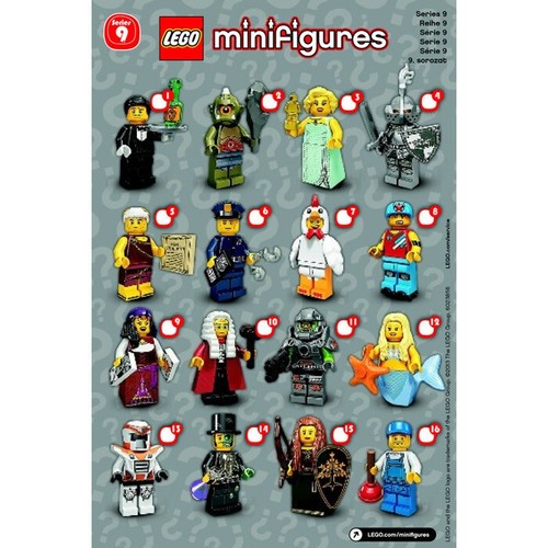 Lego minifigures serie - minifigures,