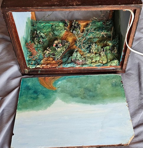 Diorama militaire vintage - ,