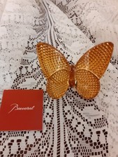 Baccarat Crystal Diamond Gold Butterfly Model1