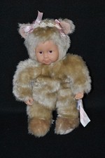 Peluche doudou poupée ours