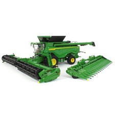 ERTL, Moissonneuse-batteuse JOHN DEERE X9 1000 avec 2 coupes - Collection Pre...