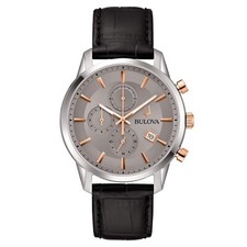 Montre Bulova Sutton Chrono Quartz Chronographe 98B409