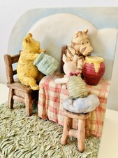 Vintage Disney Classic Winnie the Pooh Picnic Party by Charpente Bookend Single