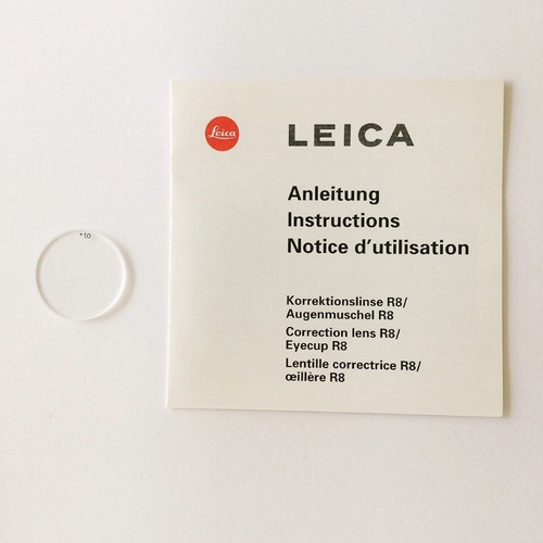 Oculaires correction leica - correction,