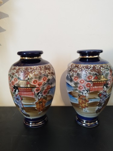 Lot vases japonais - lot,