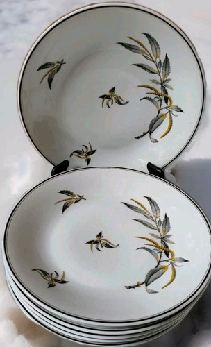 Assiettes plates porcelaine - 6,
