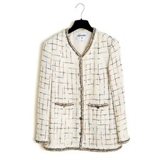 Chanel 2017 Veste Ecru Or