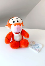 Peluche/Doudou Petit Tigrou Orange Blanc Crème Tigré 20cm Winnie L'ourson Disney
