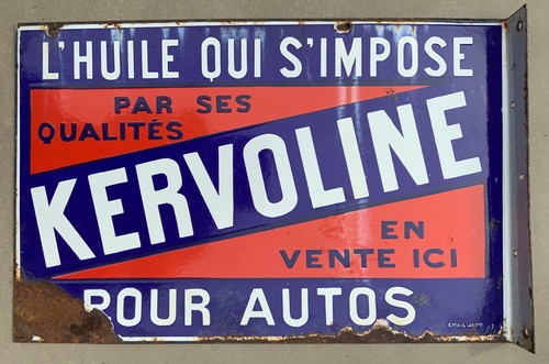Plaque émaillée ancienne - plaque,