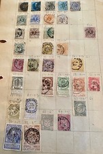 lot de  TIMBRES BELGES