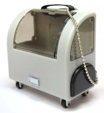 Mini figurine de transport d'animaux grise jouet portable pour animaux de com...