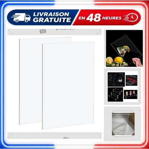 Plaques acrylique transparent