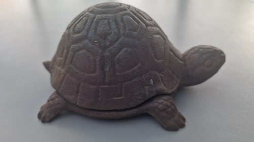 Boîte cache clé tortue - boîte, en