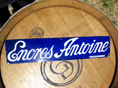 Rare ancienne plaque emaillee - rare,