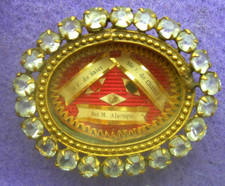 reliquary 19th century S Fr DE SALES S F by CHANTAL Bse M ALACOQUE / Paray Le Monial