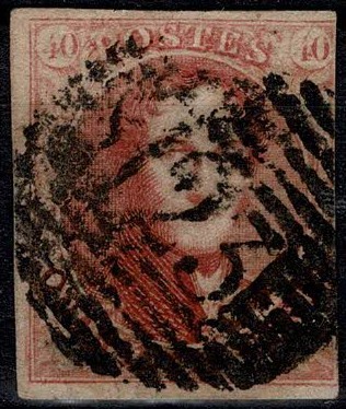 1851 belgique effigie - 1851/54, roi