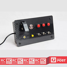 Sim Racing Game 12 Function Button Box For Bus Truck Boat Flight Simulator
