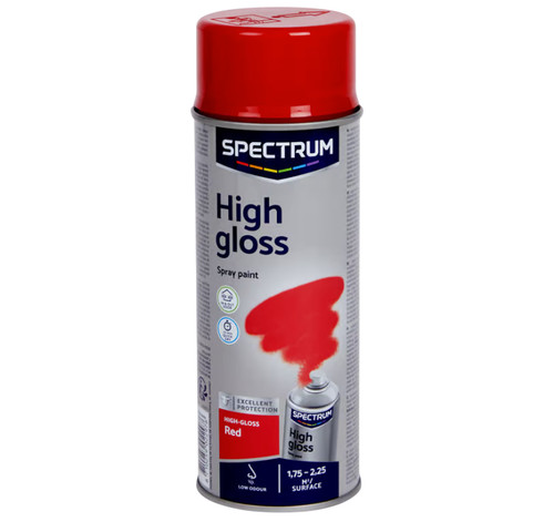 Spectrum high gloss red - spectrum,