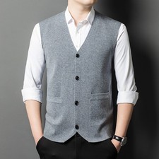 Gilet En Cachemire Tricoté