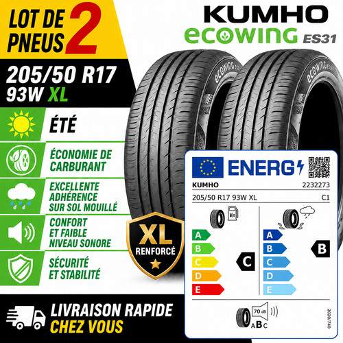 Lot pneus kumho - lot, 2