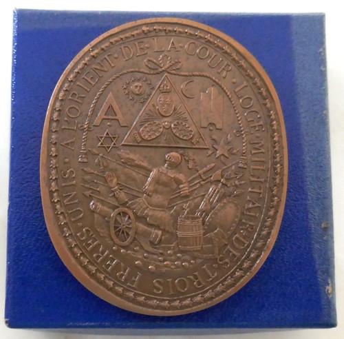 Medaille maconnique - medaille,