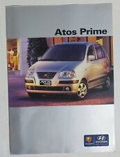 09221 Car Leaflet - Hyundai Atos Prime - 2003